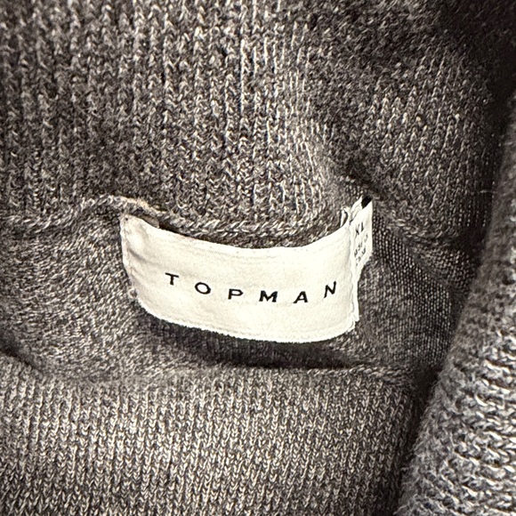 Topman Charcoal Turtleneck Sweater - Picture 5 of 8